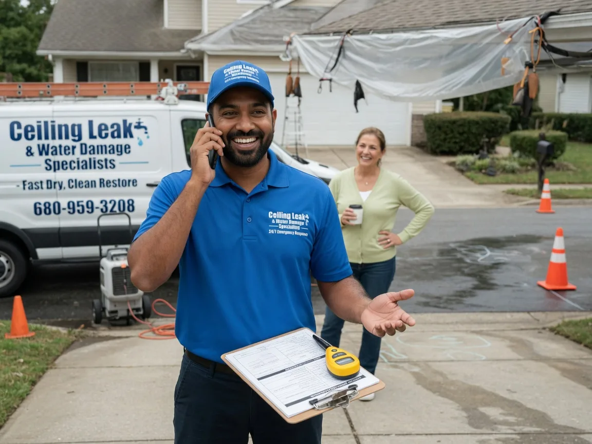 Ceiling Leak Cleanup Poplar Grove, AR FAQs